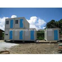 prefabricated house used as public toilet